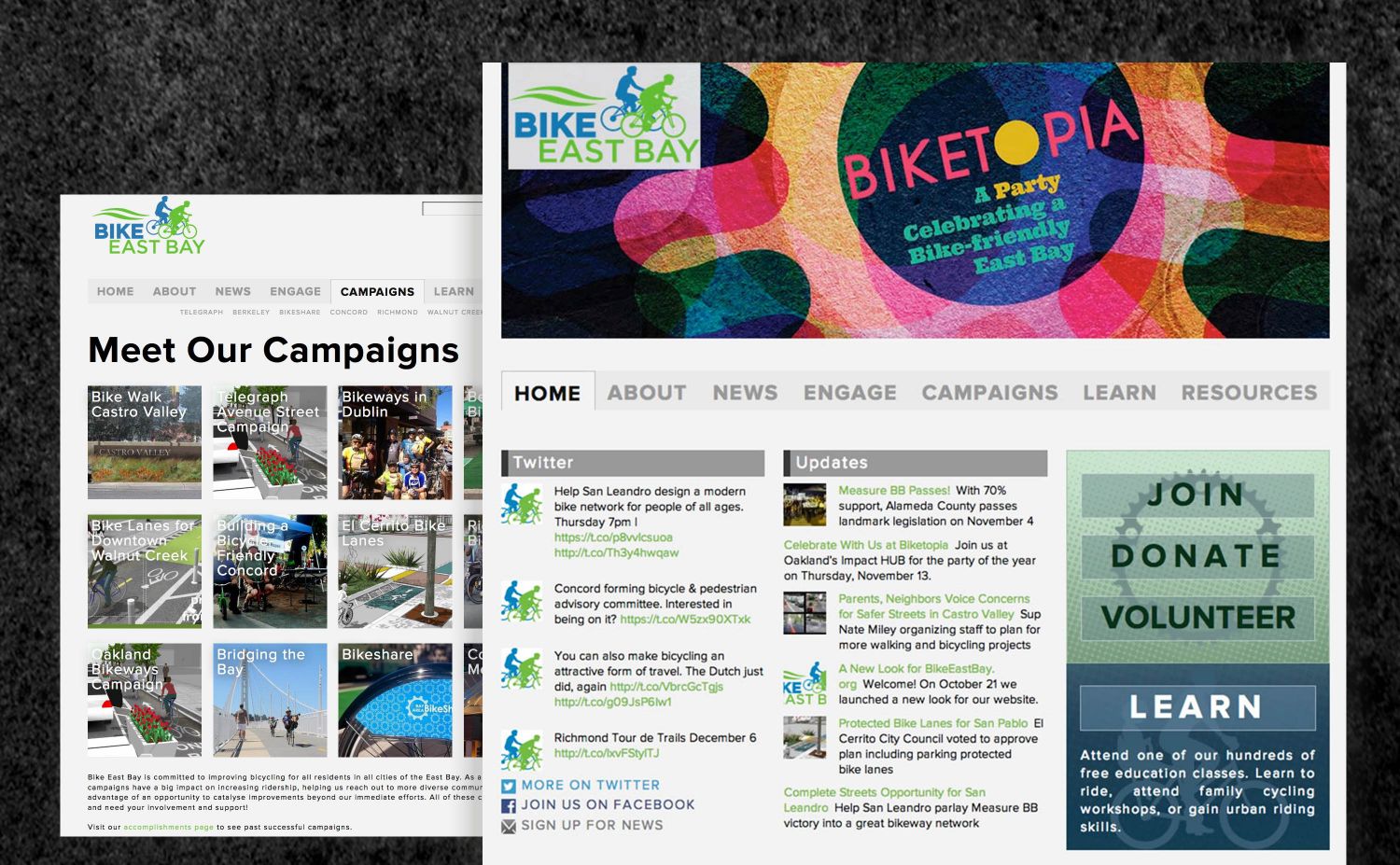 Bike East Bay - Site & CRM Bike East Bay - Site & CRM