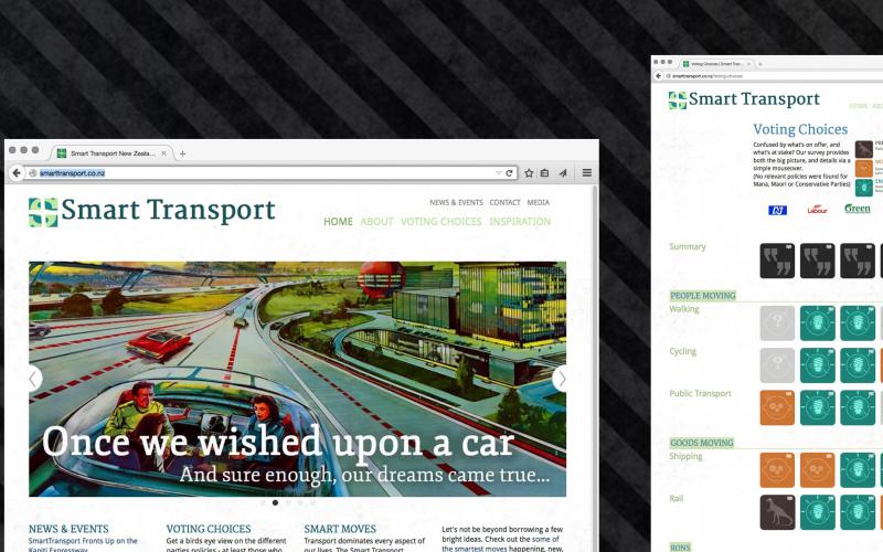 Smart Transport - Site,brand, content