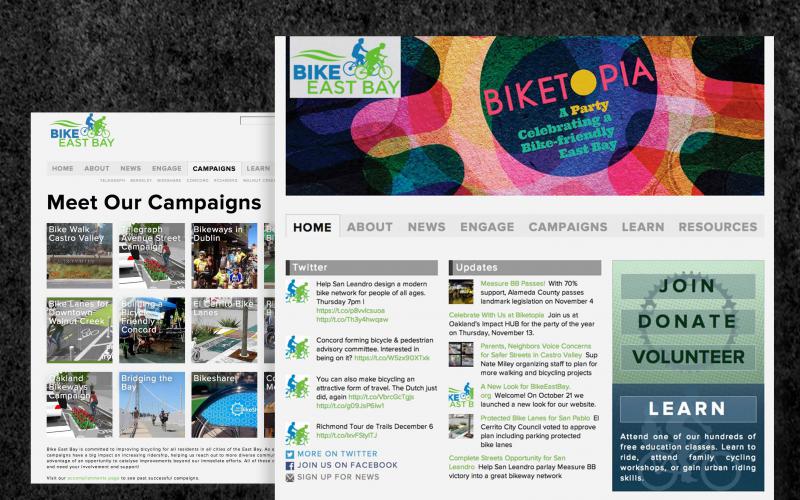 Bike East Bay - Site & CRM